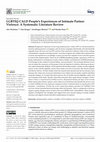 Research paper thumbnail of LGBTIQ CALD People’s Experiences of Intimate Partner Violence: A Systematic Literature Review