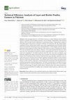 Research paper thumbnail of Technical Efficiency Analysis of Layer and Broiler Poultry Farmers in Pakistan