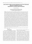 Research paper thumbnail of Late Cenozoic relative sea-level highstand record from Peninsular Malaysia and Malaysian Borneo: Implications for vertical crustal movements