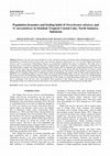 Research paper thumbnail of Population dynamics and feeding habit of Oreochromis niloticus and O. mossambicus in Siombak Tropical Coastal Lake, North Sumatra, Indonesia