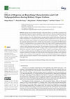 Research paper thumbnail of Effect of Hypoxia on Branching Characteristics and Cell Subpopulations during Kidney Organ Culture