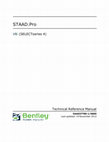 Research paper thumbnail of STAAD TECHNICAL REFERENCE