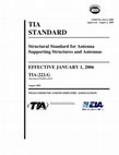 Research paper thumbnail of Structural Standard for Antenna Supporting Structures and Antennas -Addendum 2 TIA-222-G-2