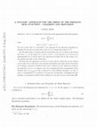 Research paper thumbnail of A dynamic approach for the zeros of the Riemann zeta function - collision and repulsion