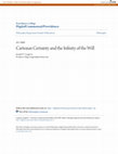 Research paper thumbnail of Cartesian Certainty and the Infinity of the Will