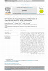 Research paper thumbnail of New modes of arts participation and the limits of cultural indicators for local government