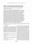 Research paper thumbnail of Influence of a large fluvial island, streambed, and stream bank on surface water-groundwater fluxes and water table dynamics