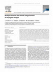 Research paper thumbnail of Multiple feature sets based categorization of laryngeal images