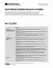 Research paper thumbnail of Guest Editorial: Qualitative Research on Prejudice