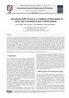 Research paper thumbnail of Introducing ERP System as a Condition of Information Security and Accounting System Transformation