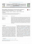 Research paper thumbnail of Phase equilibria, thermodynamics and microstructure simulation of metastable spinodal decomposition in c–Ti1−xAlxN coatings