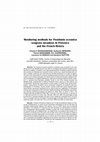 Research paper thumbnail of Monitoring methods for Posidonia oceanica seagrass meadows in Provence and the French Riviera