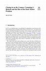 Research paper thumbnail of Closing in on the Cosmos: Cosmology’s Rebirth and the Rise of the Dark Matter Problem