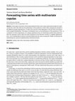 Research paper thumbnail of Forecasting Time Series with Multivariate Copulas