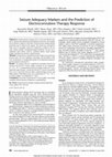 Research paper thumbnail of Seizure Adequacy Markers and the Prediction of Electroconvulsive Therapy Response