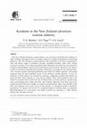 Research paper thumbnail of “Accidents in the New Zealand adventure tourism industry” by T.A. Bentley, S.J. Page, I.S. Laird Safety Science, 38 (1) pp. 31–48 (2001)