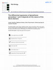 Research paper thumbnail of The differential expression of glutathione peroxidase 1 and 4 depends on the nature of the SECIS element