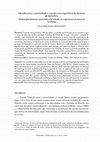 Research paper thumbnail of Filosofia entre a universidade e a escola: uma experiência de docência pesquisadora