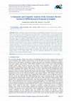 Research paper thumbnail of A Schematic and Linguistic Analysis of the Literature Review Section of MPhil Research Proposals in English