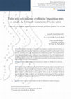 Research paper thumbnail of Totius orbis estis indigenae: evidências linguísticas para o estudo da forma de tratamento Vos no latim