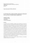 Research paper thumbnail of El estudio de las rela ciones humano -animales en la actual “encrucijada ambiental ”