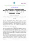 Research paper thumbnail of The Appropriate Use of Elements andPrinciples of Design in Garment Constructionby Dressmakers and Tailors in the HoMunicipality of Ghana