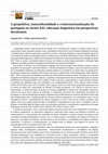 Research paper thumbnail of A geopolítica, transculturalidade e a internacionalização do português no século XXI: educação linguística em perspectivas decoloniais