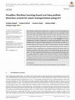 Research paper thumbnail of DeepBus: Machine learning based real time pothole detection system for smart transportation usingIoT