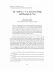 Research paper thumbnail of Job 2 and 42:7-10 as Narrative Bridge and Theological Pivot