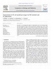 Research paper thumbnail of Segmentation of 3D cell membrane images by PDE methods and its applications