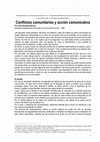 Research paper thumbnail of Conflictos comunitarios y acción comunicativa