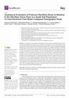 Research paper thumbnail of Anatomical Evaluation of Posterior Maxillary Roots in Relation to the Maxillary Sinus Floor in a Saudi Sub-Population: A Cross-Sectional Cone-Beam Computed Tomography Study