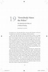 Research paper thumbnail of Everybody Hates the Police: On Hatred for the Police as a Political Feeling