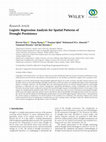 Research paper thumbnail of Logistic Regression Analysis for Spatial Patterns of Drought Persistence