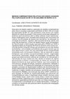 Research paper thumbnail of Medidas Compensatorias Relativas Aos Danos Causados Pela Duplicação Da BR 101 No Quilombo De Morro Alto