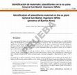 Research paper thumbnail of Identificación de materiales asbestiformes en la ex usina General San Martín, Ingeniero White (prov. de Buenos Aires)