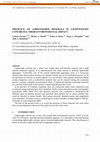 Research paper thumbnail of Presence of asbestiform minerals in lightweight concretes: their environmental impact