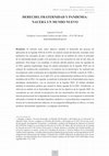 Research paper thumbnail of Derecho, Fraternidad y Pandemia: Nacerá Un Mundo Nuevo