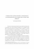 Research paper thumbnail of “El impacto de la tecnología en las sociedades del Golfo Árabe: Ryad y Dubai como modelos” 