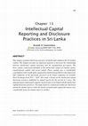 Research paper thumbnail of Intellectual Capital Reporting and Disclosure Practices in Sri Lanka