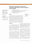 Research paper thumbnail of Utilização do espermatócrito para estimar a concentração espermática no sêmen da piabanha (Brycon insignis)