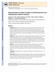 Research paper thumbnail of Neuroanatomical correlates of apathy in late-life depression and antidepressant treatment response