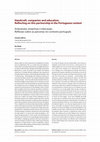 Research paper thumbnail of Handcraft, companies and education. Reflecting on this partnership in the Portuguese context Artesanato, empresas e educação. Reflexão sobre as parcerias no contexto português