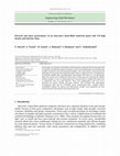 Research paper thumbnail of Flexural and shear performance of an innovative foam-filled sandwich panel with 3-D high density polyethylene skins