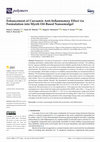 Research paper thumbnail of Enhancement of Curcumin Anti-Inflammatory Effect via Formulation into Myrrh Oil-Based Nanoemulgel