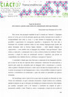 Research paper thumbnail of Som do Invisível: arte sonora e poesia como meios de comunicação mais-que-humana