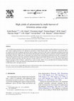 Research paper thumbnail of High yields of artemisinin by multi-harvest of Artemisia annua crops