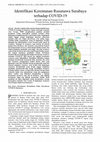 Research paper thumbnail of Identifikasi Kerentanan Rusunawa Surabaya terhadap COVID-19