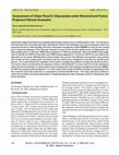 Research paper thumbnail of Assessment of Urban Flood in Vijayawada under Historical and Future Projected Climate Scenarios