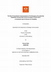 Research paper thumbnail of The Role Of Constitutive Communication In The Emergence Of Leadership Capabilities Among Public School Principals In South Africa